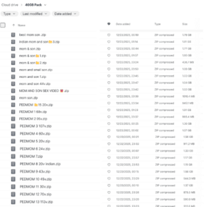 DarkWeb - 40GB Mega Mom Son (Child) Video Bundle